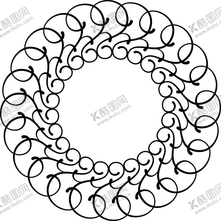 编号：61585310292239389089【酷图网】源文件下载-圈圈纹路55