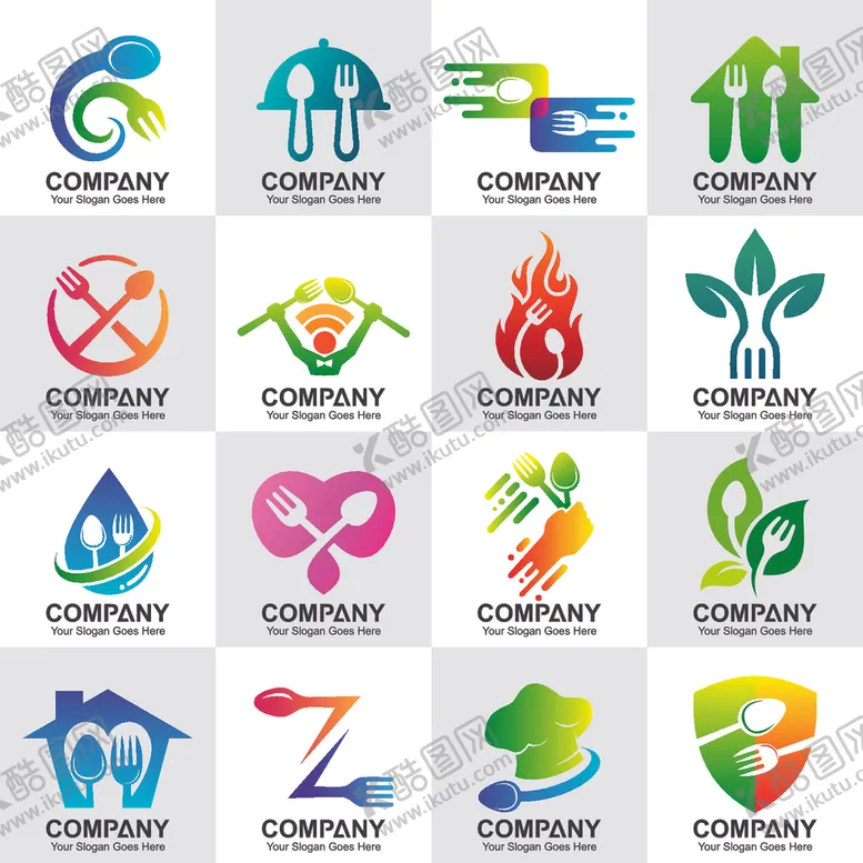 编号：54556304031623261015【酷图网】源文件下载-多样创意公司标志设计