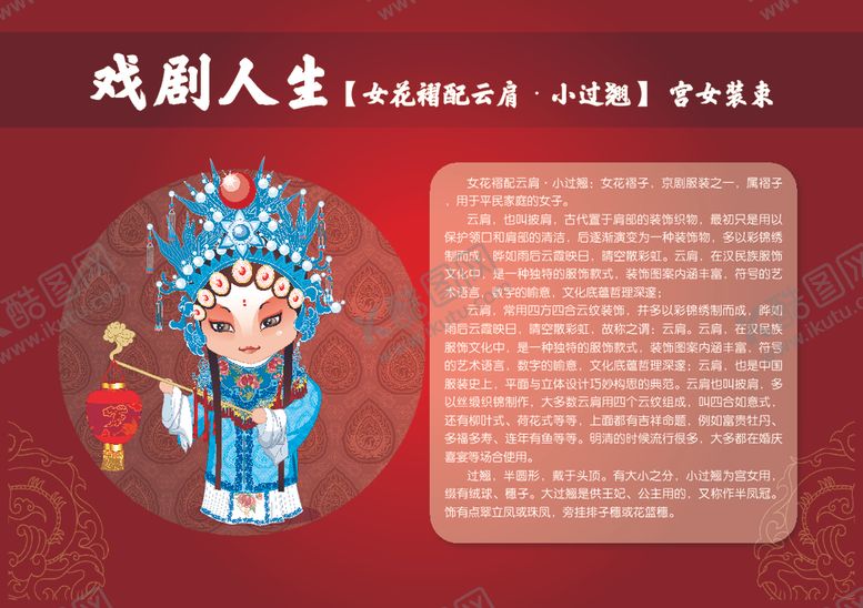 编号：32034209210819028402【酷图网】源文件下载-卡通京剧人物--宫女