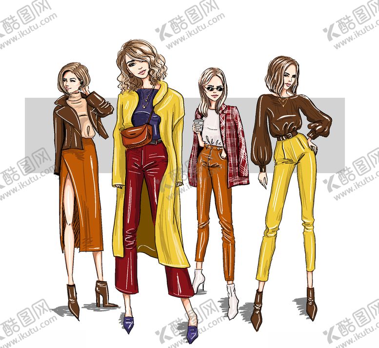 编号：34650309170258396356【酷图网】源文件下载-手绘模特