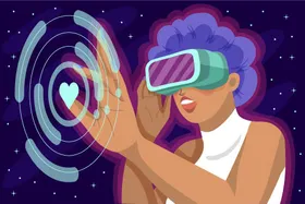 vr游戏元宇宙虚拟现实虚拟相关