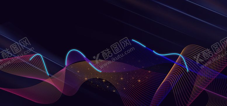 编号：95718710240720084539【酷图网】源文件下载-波浪背景