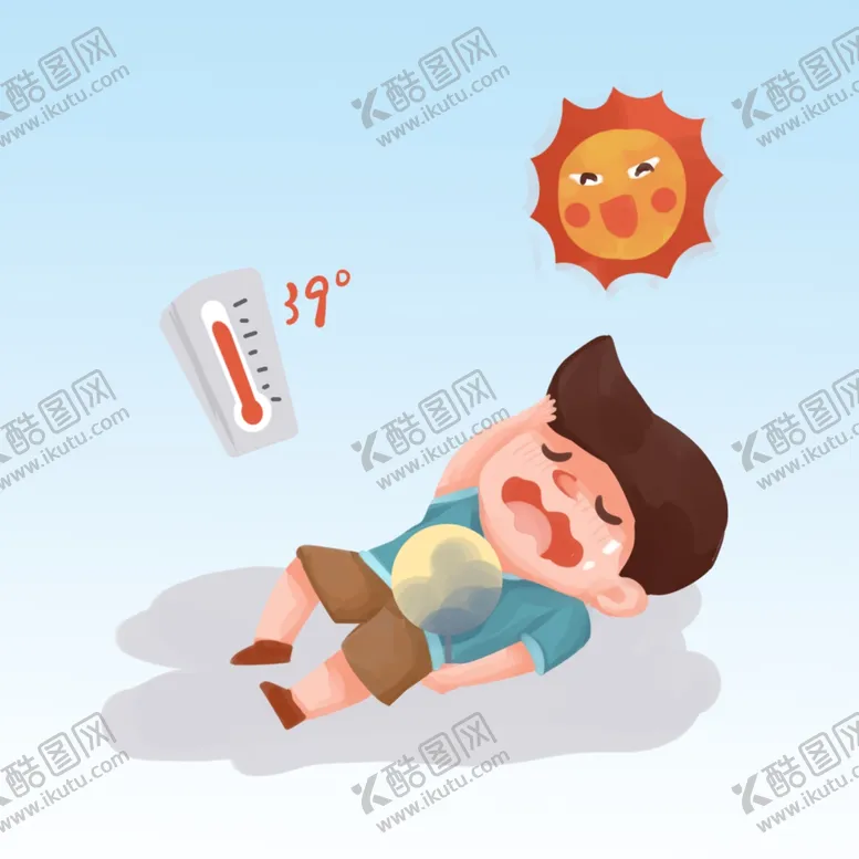 编号：73390502120509318052【酷图网】源文件下载-中暑晕倒