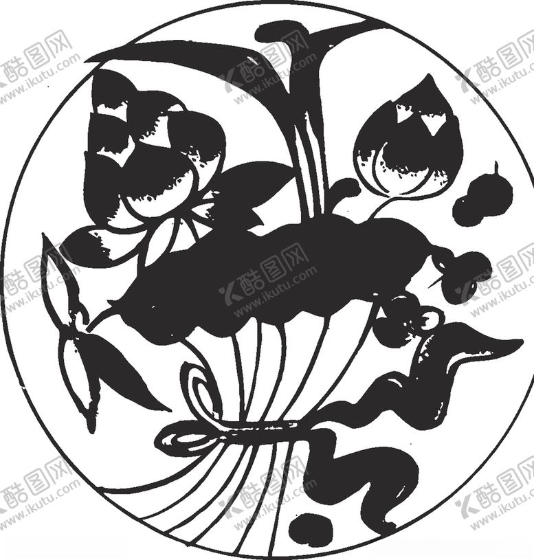 编号：80489409281945199600【酷图网】源文件下载-镂空花图案