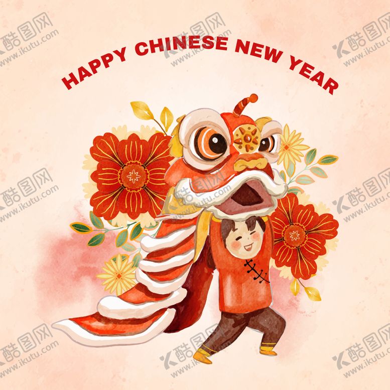 编号：33580201131622375529【酷图网】源文件下载-2025新年舞狮