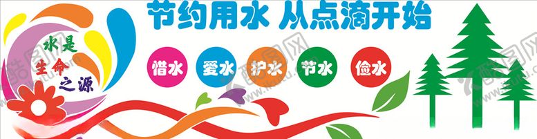 编号：45625707051750427330【酷图网】源文件下载-节约用水