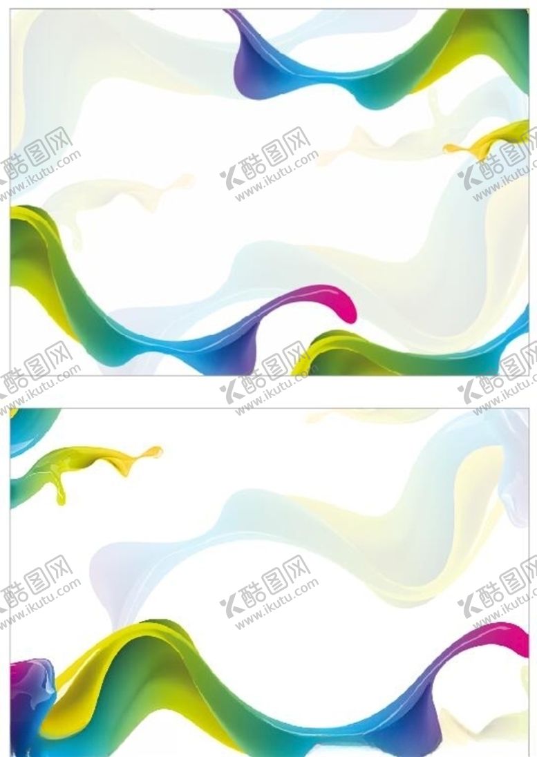 编号：43889805072337448837【酷图网】源文件下载-彩色流体背景动感颜料