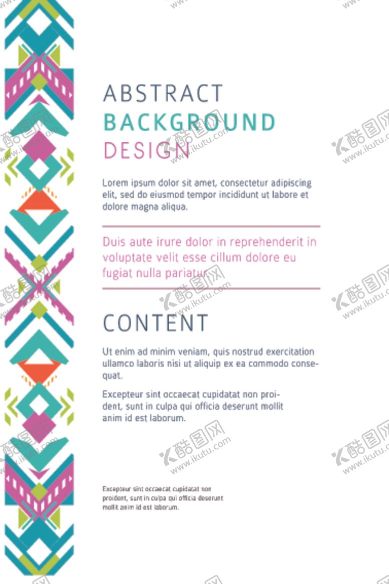 编号：84877609122010448296【酷图网】源文件下载-复古民族花纹图案