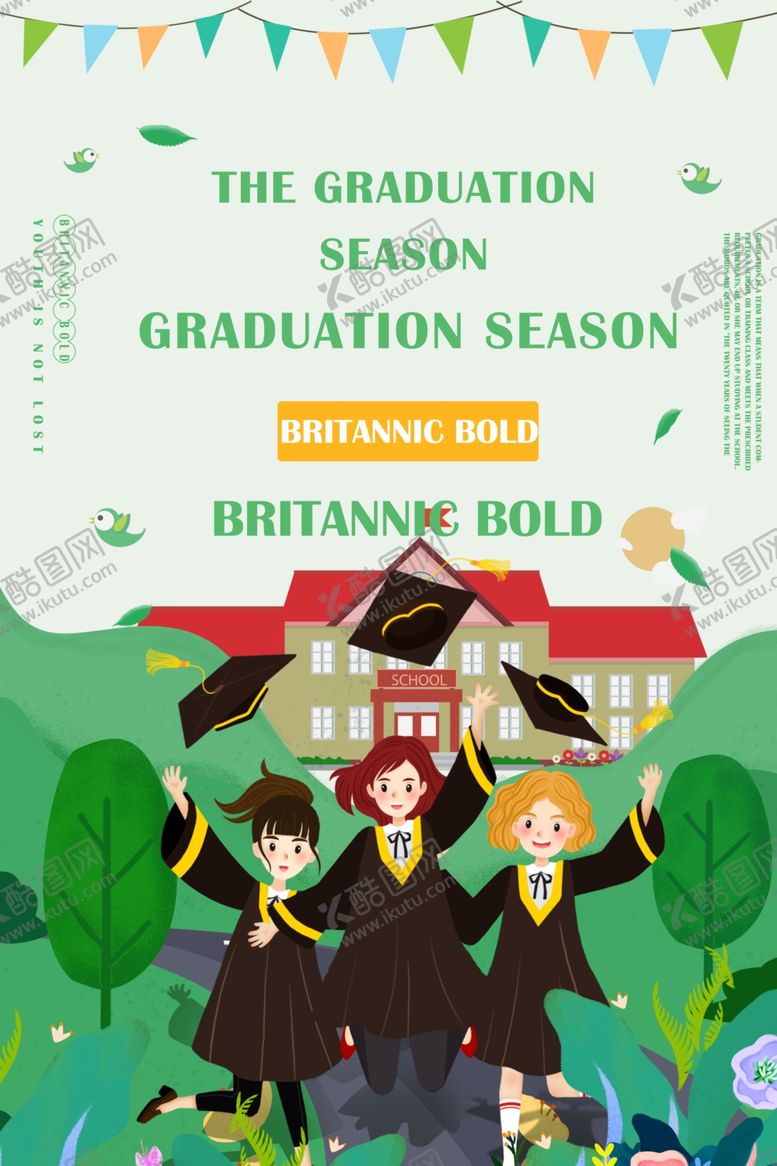 编号：90631809200149077520【酷图网】源文件下载-毕业海报