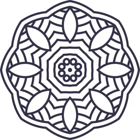 复古花纹图案