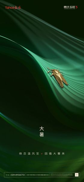 大暑海报
