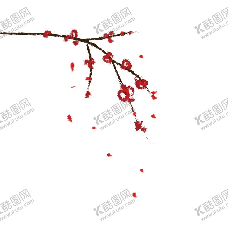 编号：78573109240254271994【酷图网】源文件下载-梅花树枝元素