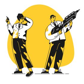 卡通系列插画图片