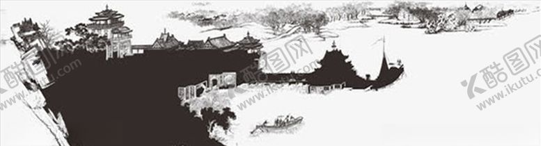 编号：52273510140205502166【酷图网】源文件下载-水墨山川河流