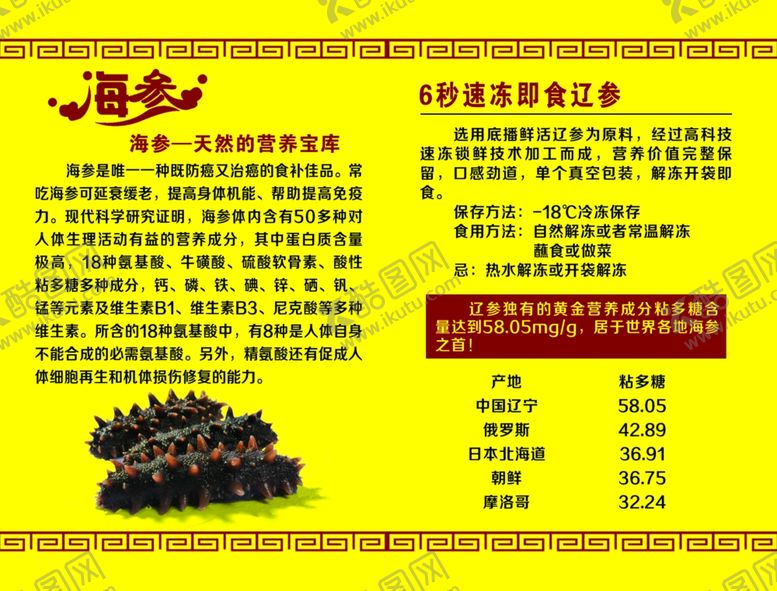 编号：82550607051121107623【酷图网】源文件下载-海参折页