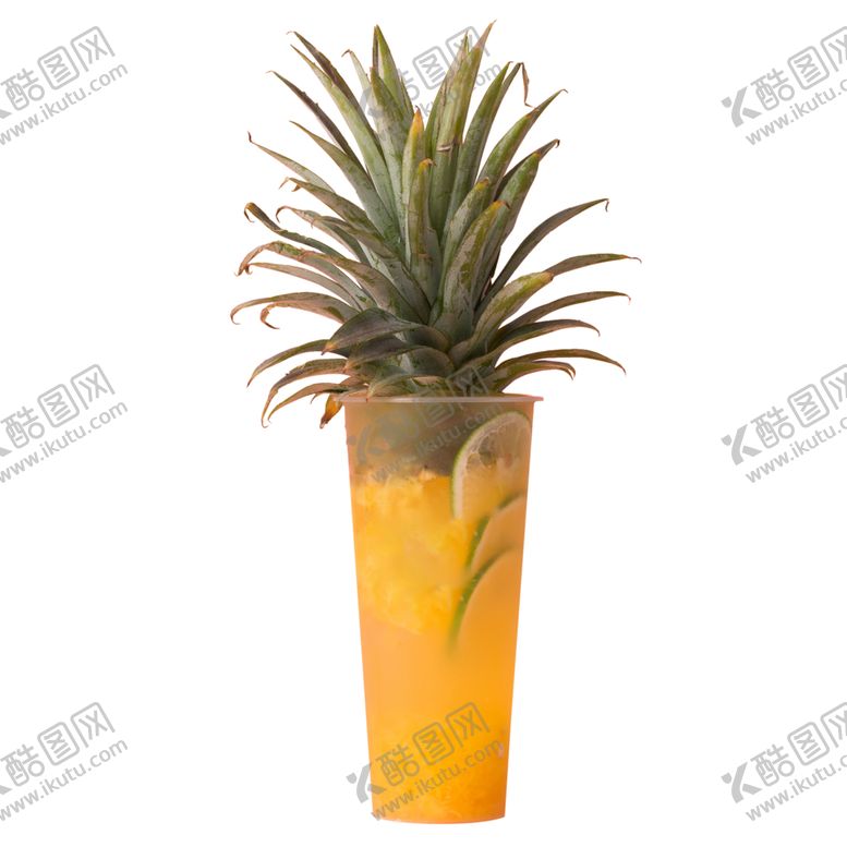 编号：60876009260253089144【酷图网】源文件下载-金菠萝水果茶