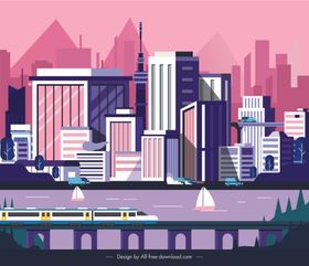 城市插画