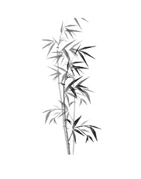 水墨竹子