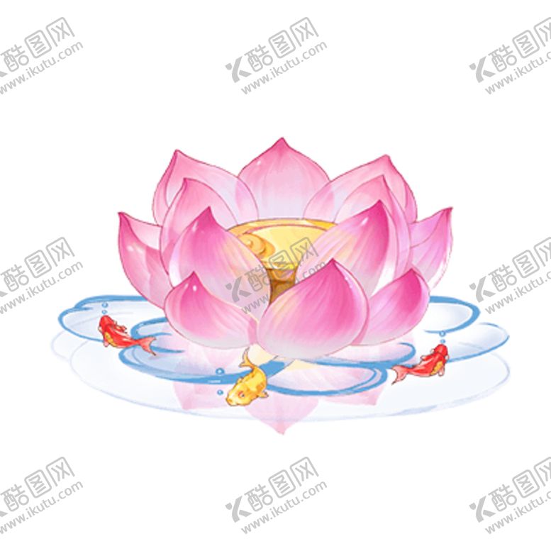 编号：54516304272235461070【酷图网】源文件下载-荷花元素