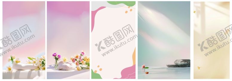 编号：12808711241810493495【酷图网】源文件下载-温馨简约海报展架背景