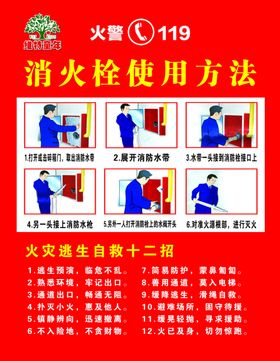 消火栓使用方法