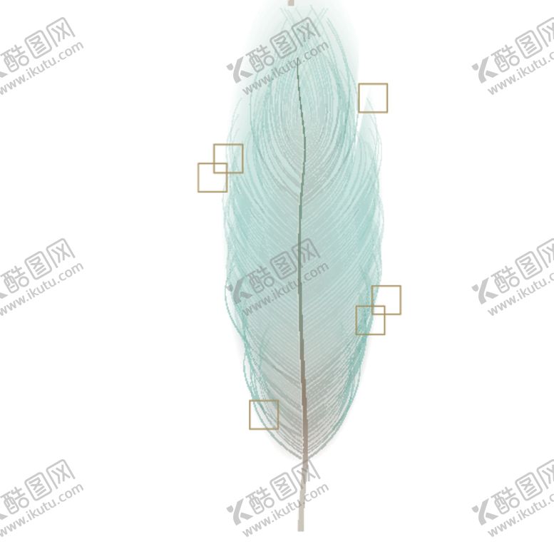 编号：75560807040710145686【酷图网】源文件下载-水彩创意羽毛图案