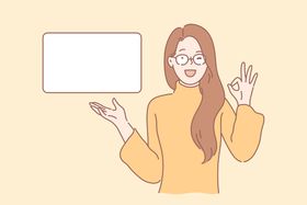 简约人物生活形象插画