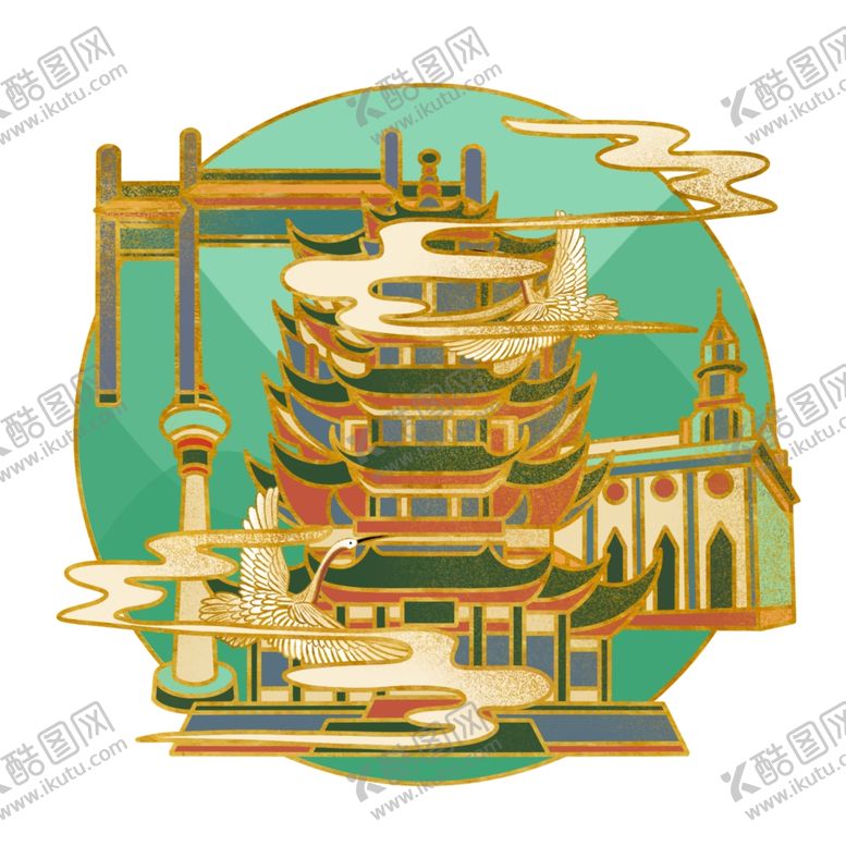 编号：65503901251815114947【酷图网】源文件下载-城市地标