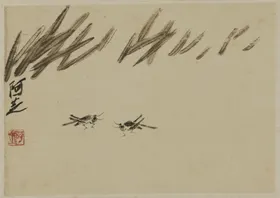 齐白石国画装饰山脉山水