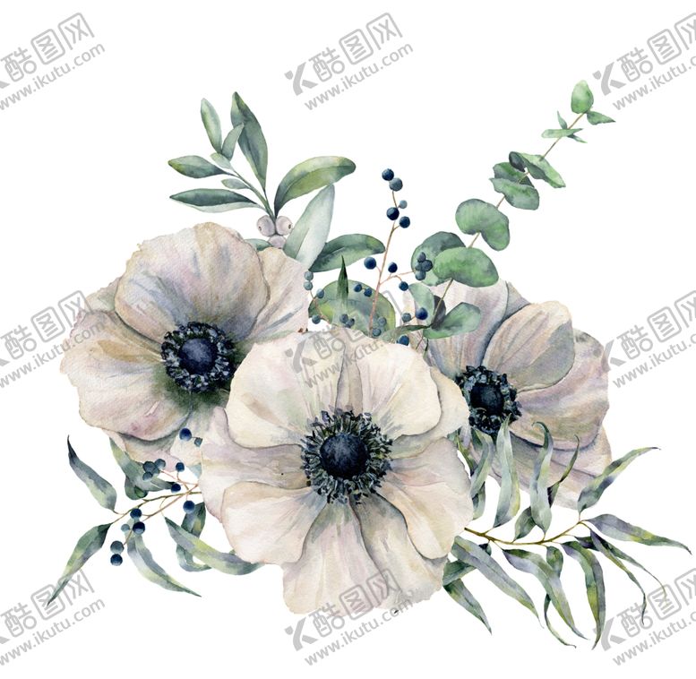 编号：34548012210033121648【酷图网】源文件下载-手绘花卉