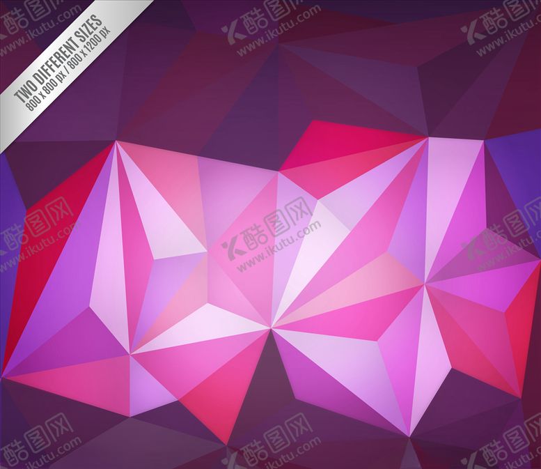 编号：78610509211823506670【酷图网】源文件下载-丰富多彩多边形背景