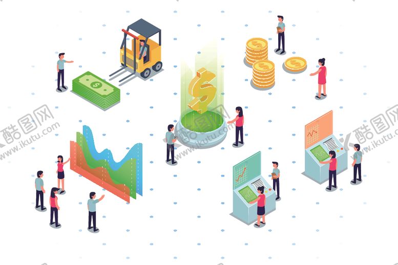 编号：82253510072131507906【酷图网】源文件下载-等距视角素材