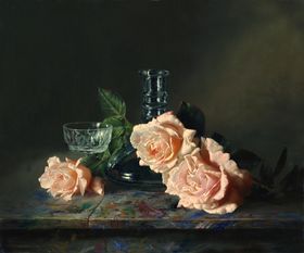 花卉静物油画