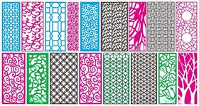 窗花镂空花纹屏风隔断雕花