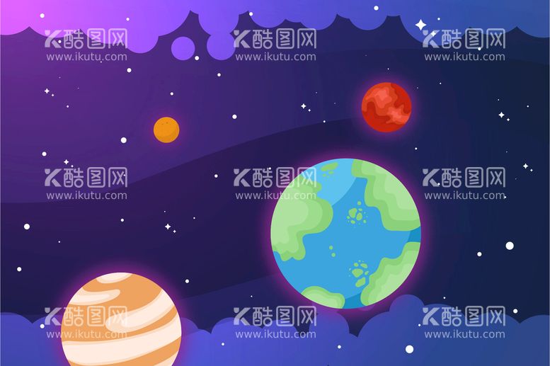 编号：57894309201604237580【酷图网】源文件下载-星球背景 