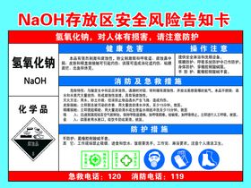 粉尘爆炸安全风险告知卡