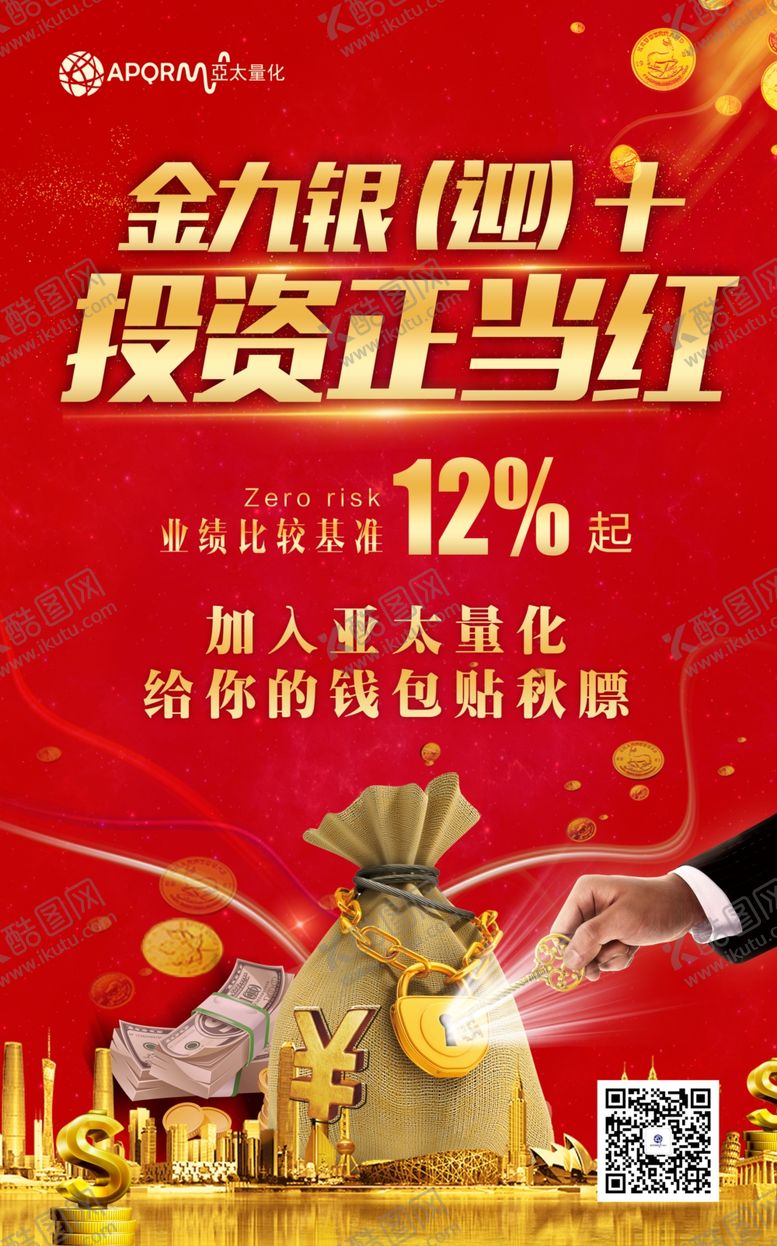 编号：10597410171954083810【酷图网】源文件下载-投资理财海报