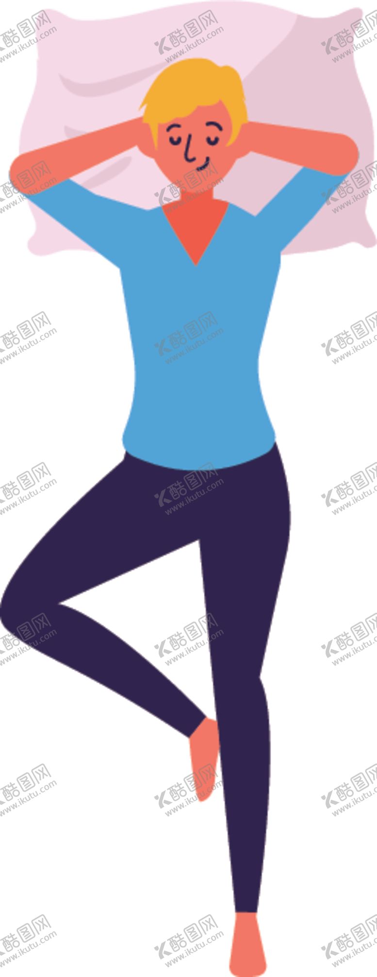 编号：46928305062035024325【酷图网】源文件下载-睡觉姿势