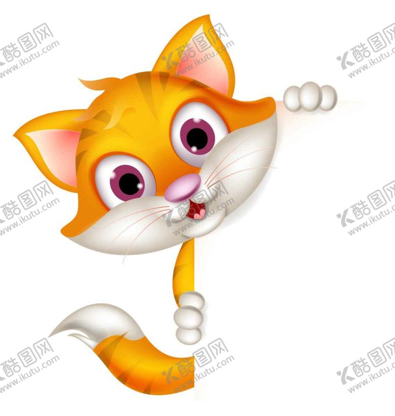 编号：89414111012012362787【酷图网】源文件下载-橘猫卡通可爱素材
