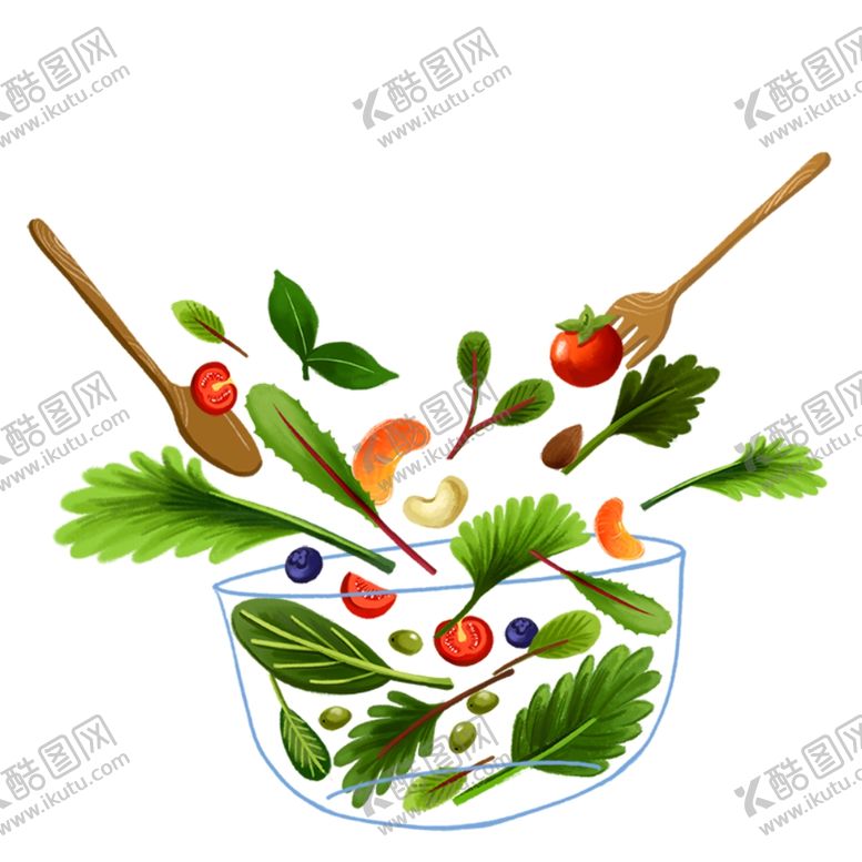 编号：89643503300213236090【酷图网】源文件下载-手绘水果蔬菜