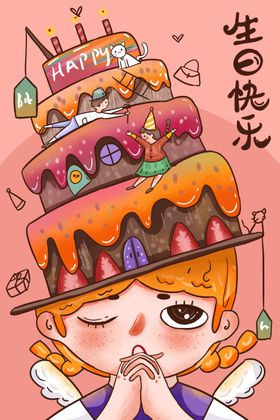 生日插画