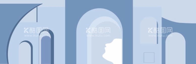 编号：23919112021658135037【酷图网】源文件下载-蓝色婚礼