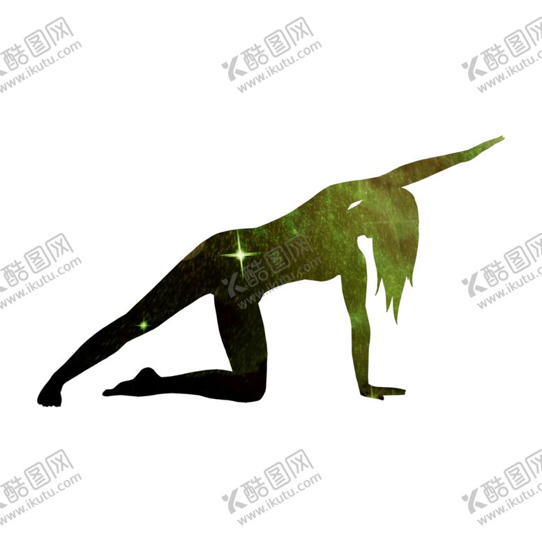 编号：13120104301653593830【酷图网】源文件下载-瑜咖剪影