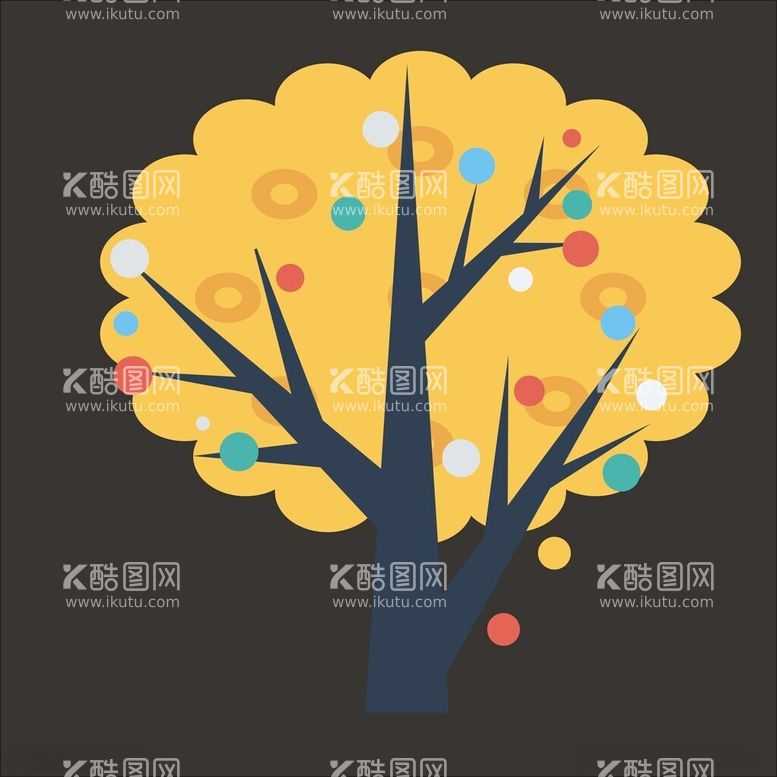 编号：58564112121420035914【酷图网】源文件下载-树叶黄了