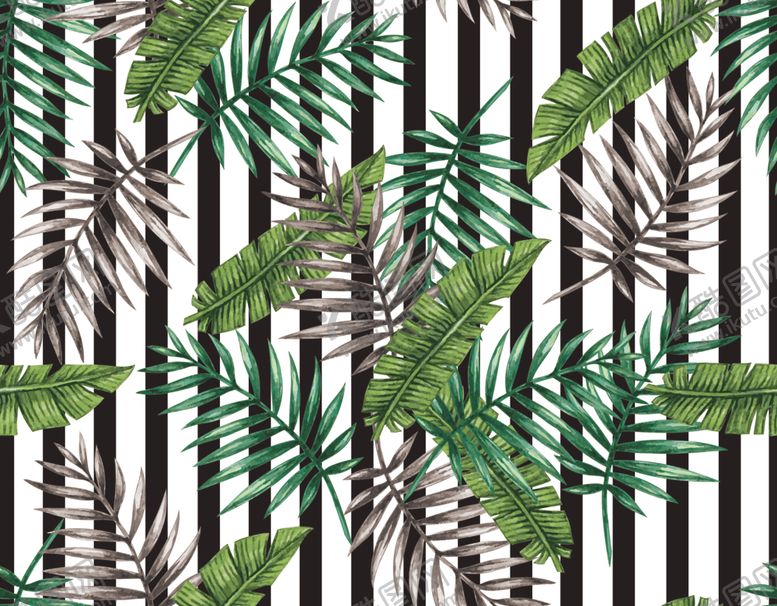 编号：21337109242016191506【酷图网】源文件下载-热带叶子