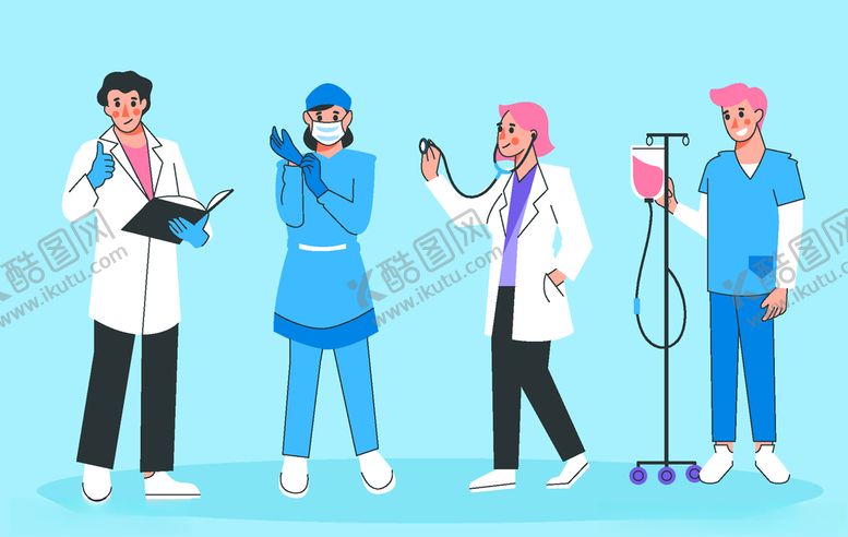 编号：44635804192215519445【酷图网】源文件下载-医护人员
