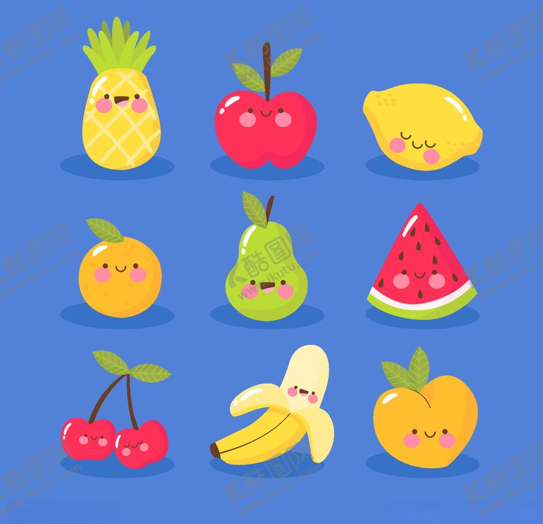 编号：89212610212116262831【酷图网】源文件下载-可爱食物