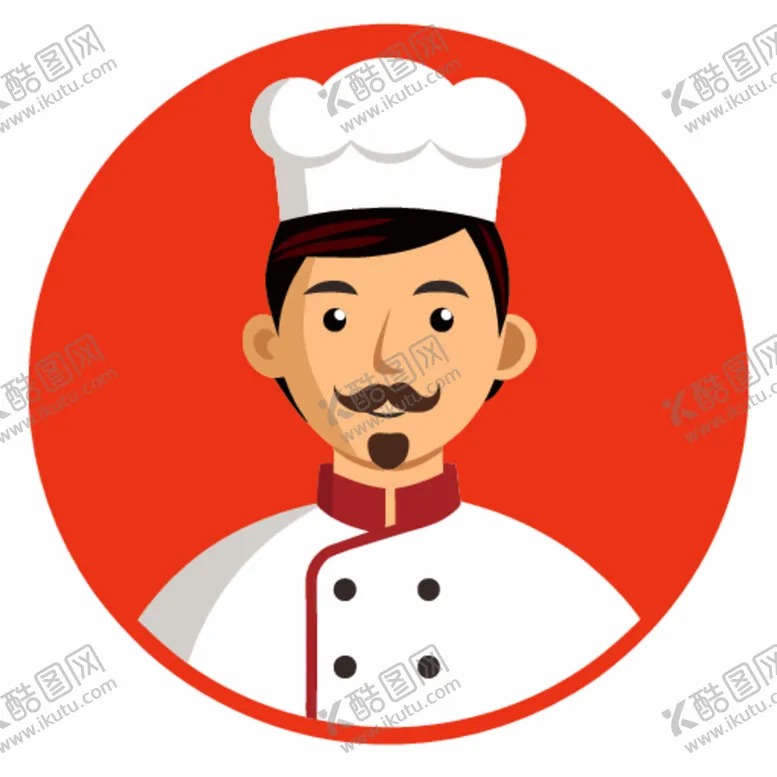 编号：80097802151904393174【酷图网】源文件下载-图标风格的厨师