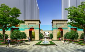 田园风采城市风貌