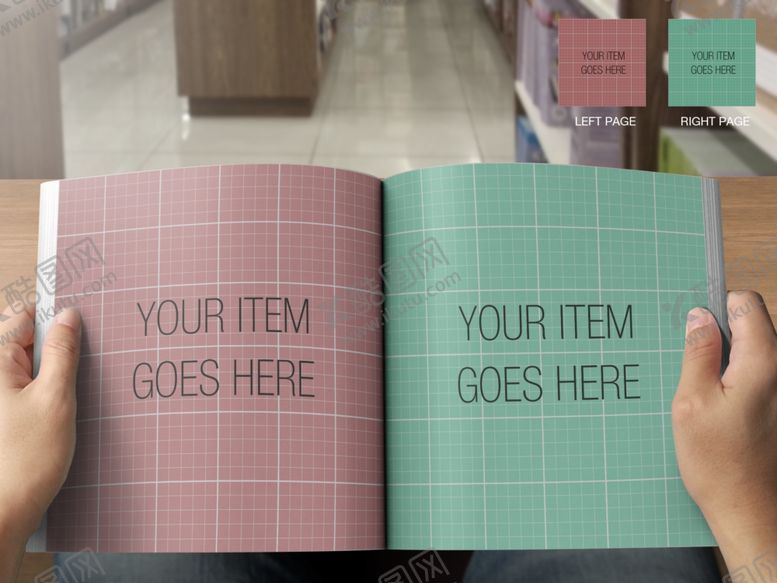 编号：78539209282201276778【酷图网】源文件下载-书籍杂志样机效果图